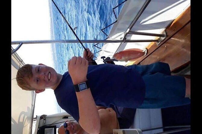 Captain Manolis Fishing with barbecue on the boat - Logistics on Rhodes: where you meet and how the day ends