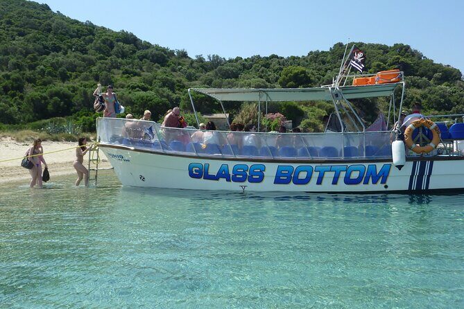Caretta - Caretta Turtle Trip (Boat Trip) - Stop 1: National Marine Park cruise with a glass-bottom boat