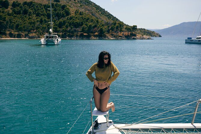 Catamaran Cruise in Nafplio | Private - Setting Sail from Nafplio4sail: Easy Start, Private Feel