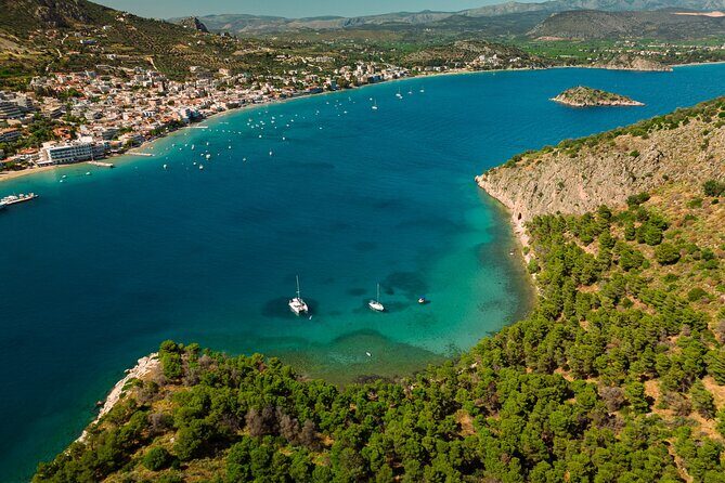Catamaran Cruise in Nafplio | Private - Romvi Beach: A Peaceful Cove-Style Finish