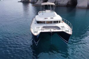 Catamaran Full Day Cruise in Agia Kiriaki Kleftiko - Fyriplaka and Tsigrado: sand time plus a famous photo pass