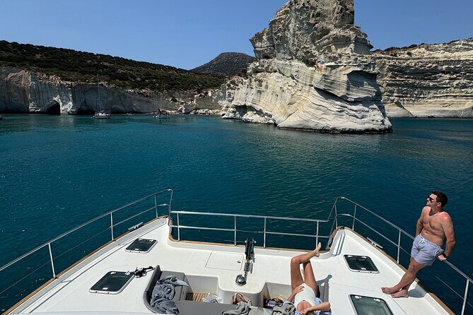 Catamaran Full Day Cruise in Agia Kiriaki Kleftiko - Food, snacks, drinks, and the snorkel gear you’ll want
