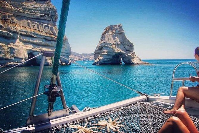 Catamaran Half Day Morning Cruise: Kleftiko - Key points at a glance