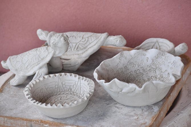 Ceramic Making Experience in Zakynthos - The main event: a 3-hour workshop with a turtle and a second design