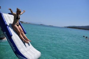 Chalkidiki: Blue Lagoon & Ammouliani Island Cruise & Lunch - The Blue Lagoon Reef: What the Glass-Bottom Boat Actually Adds