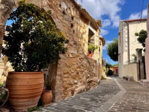 Chania: 7 Villages of Apokoronas Tour with Lunch - The coffee stop and nature-walk moment that makes it feel real