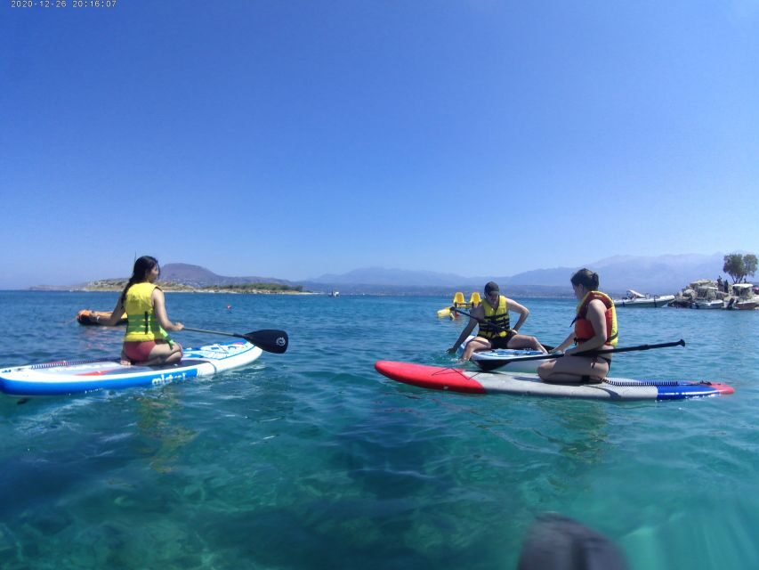 Chania: Boat Trip with Guided Snorkeling & Stand-Up Paddling - SUP on a Boat Day: Learning Balance Without the Pressure