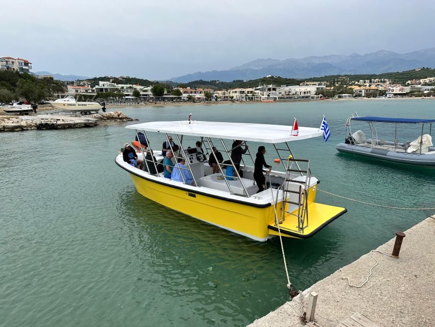 Chania: Boat Trip with Guided Snorkeling & Stand-Up Paddling - From Your Chania Hotel to the Boat: Pickup Reality Check