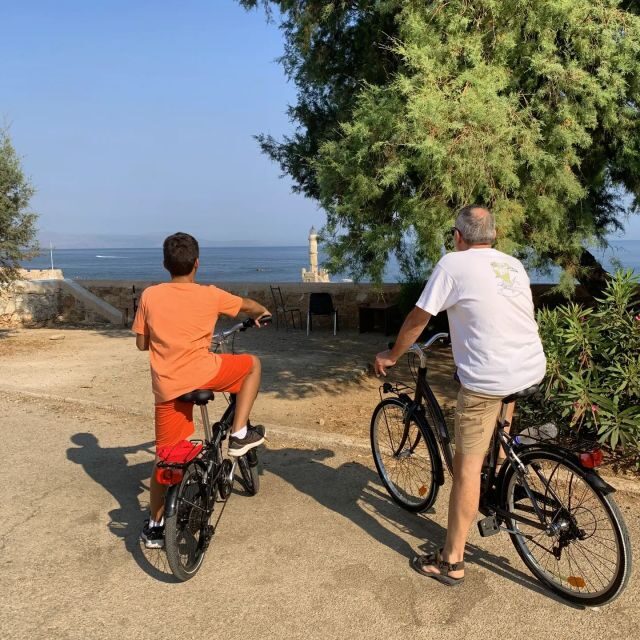 Chania: City Highlights Small Group Bike Tour - Old Venetian Harbour: where the ride feels like the real city