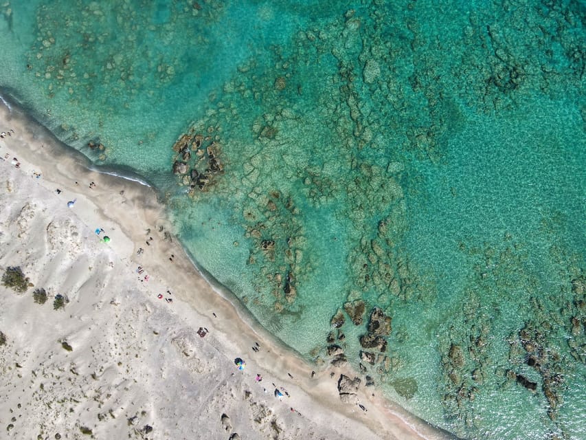 Chania: Elafonisi Bus Trip with Free Time and Stop in Elos - Four free hours at Elafonisi Beach