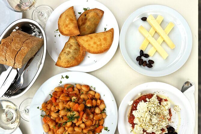 Chania: Evening Feasts A Journey through Cretan Flavors Food Tour - Golden hour at Chania’s Venetian Harbor