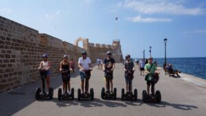 Chania Exploration Segway Tour - Gear Up: Helmet, Headset, and Real-Time Comfort