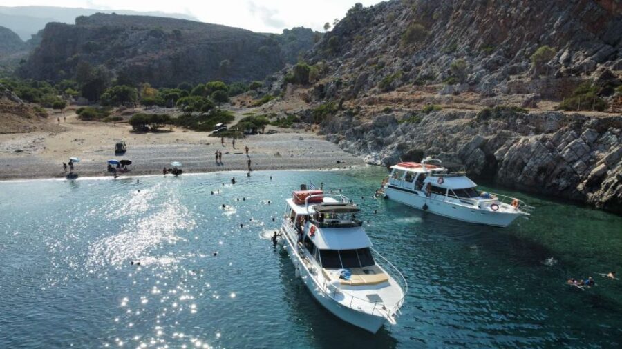 Chania: Menies Beach & Chironisia Bay Cruise with Snorkeling - Key points I’d plan around