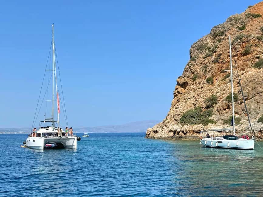 Chania: Morning Catamaran Cruise with Premium Lunch & Drinks - Drinks and the Open Bar: What’s Included, What’s Extra