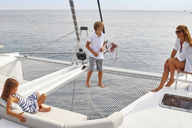 Chania: Morning Catamaran Cruise with Premium Lunch & Drinks - The Catamaran Experience: Space, Shade, and Small-Group Comfort