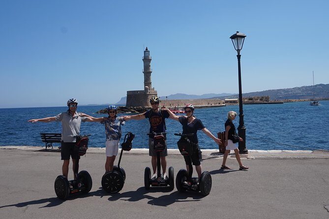 Chania Old City Discovery - Segway confidence in Chania: practice first, then glide