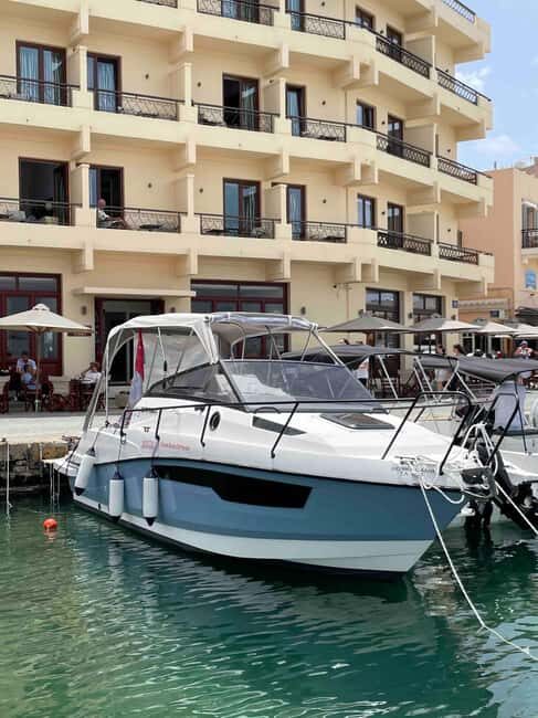 Chania Old Port: Boat Rental, Drive Yourself - The Training That Makes or Breaks the Day