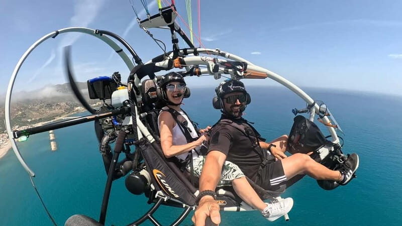 Chania: Paratriking Experience with a Professional Pilot - In the Air Over Chania: Coastline, Lake Kourna, Lefka, and Ori
