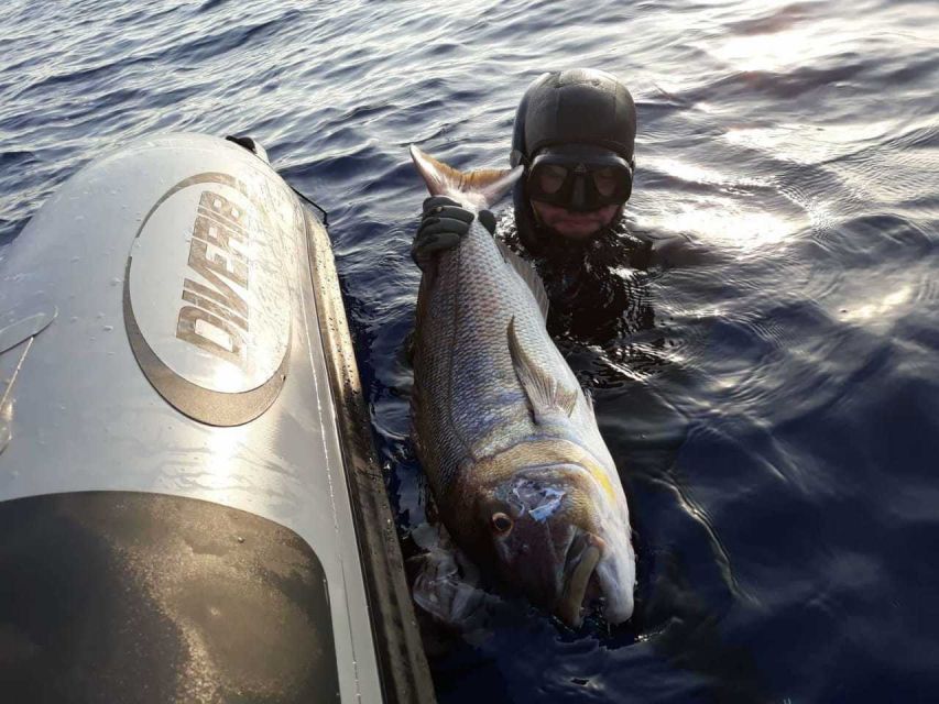Chania: Private Boat Fishing Trip - The crew and the fishing equipment
