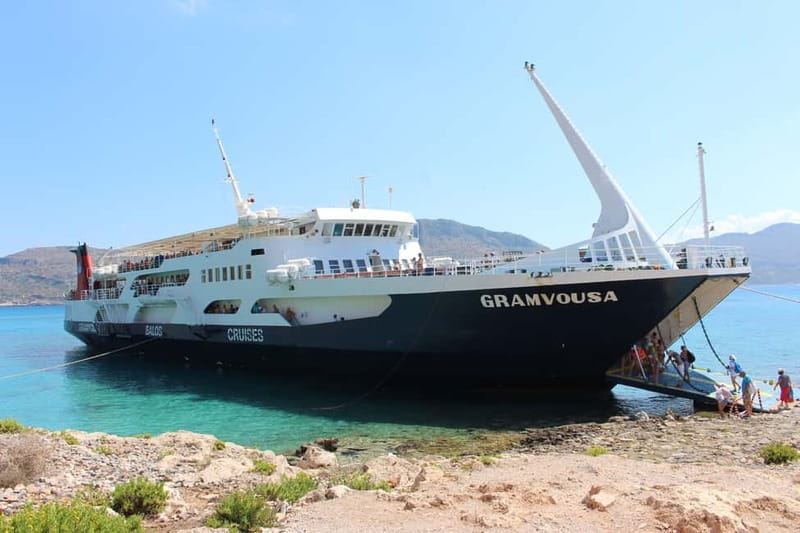 Chania & Reth: Balos with Guide and Transfer - Sailing past Gramvousa and Cape Vouxa