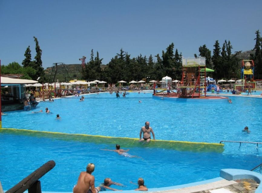 Chania & Rethymno:Limnoupolis Water Park with Lunch+Transfer - Value for $47: when this ticket makes sense
