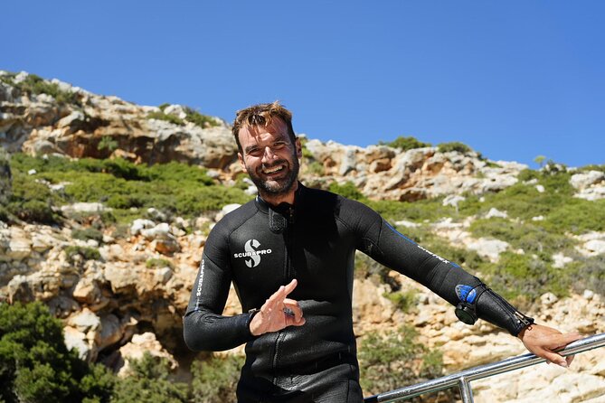 Chania Scuba Diving 2 Shore Dives(Receive Certification) - Preparing on the beach