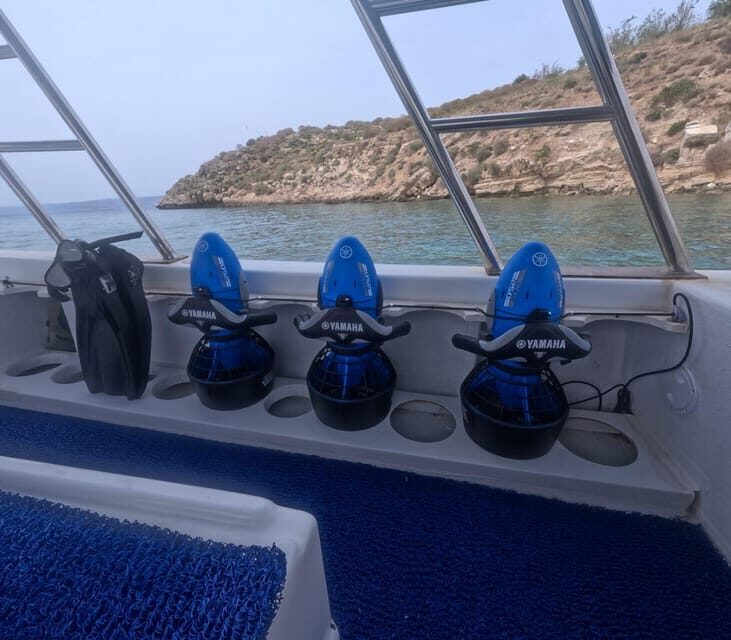 Chania: Sea Scooter Snorkeling boat tour - Chania Sea Scooter Snorkeling: why this tour feels different