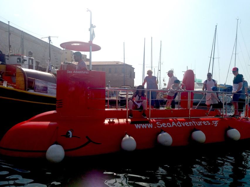 Chania: Semi-Submarine Boat Underwater Experience - Who this semi-submarine tour suits best