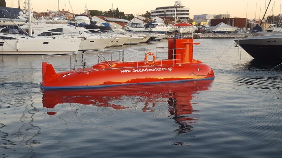 Chania: Semi-Submarine Boat Underwater Experience - Captain Ilias and the narration you’ll hear