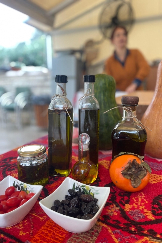 Chania Sourdough Bread Class - Olive Oil Tasting - Mixing dough and shaping your own loaf