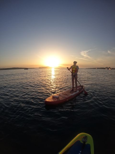 Chania: Stand-up Paddleboard Coastal Sunset Experience - 2.5 hours at sea: how the timeline usually feels