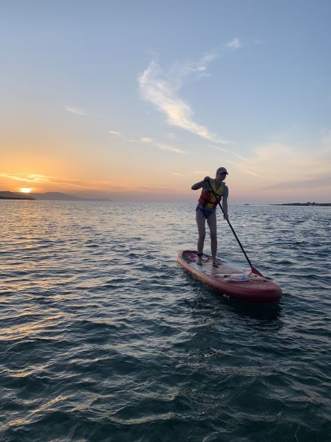 Chania: Stand-up Paddleboard Coastal Sunset Experience - What to bring (and what will make the last hour better)