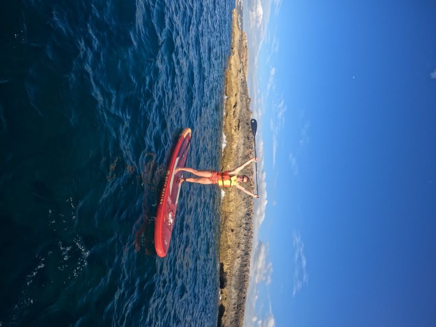 Chania: Stand-up Paddleboard Tour to Lazareta Island - Your first lesson: how you get stable fast