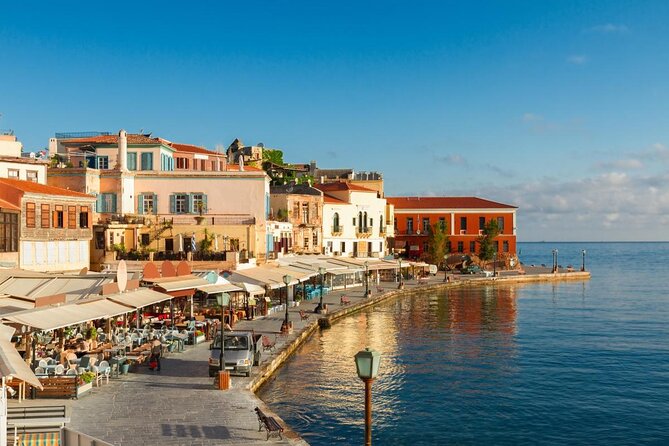 Chania Sunset Hidden gems Tour with diner and wine tasting - A four-hour introduction to Chania after dark