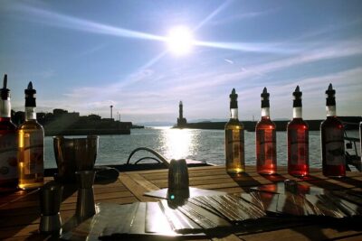 Chania Sunset Hidden gems Tour with diner and wine tasting - Back streets around the Venetian harbor