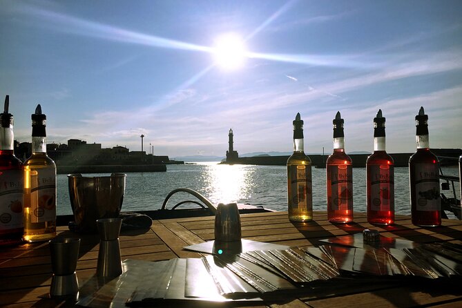 Chania Sunset Hidden gems Tour with diner and wine tasting - Back streets around the Venetian harbor