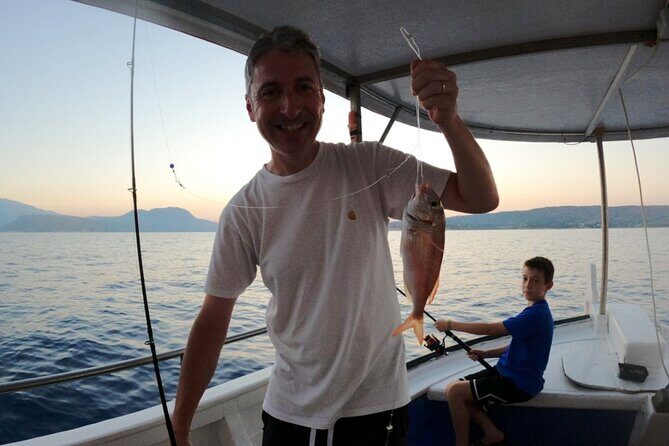 Chania Sunset Rod Fishing Experience - What’s Included for $102.12: Food, Drinks, Photos, and Real Time on the Sea