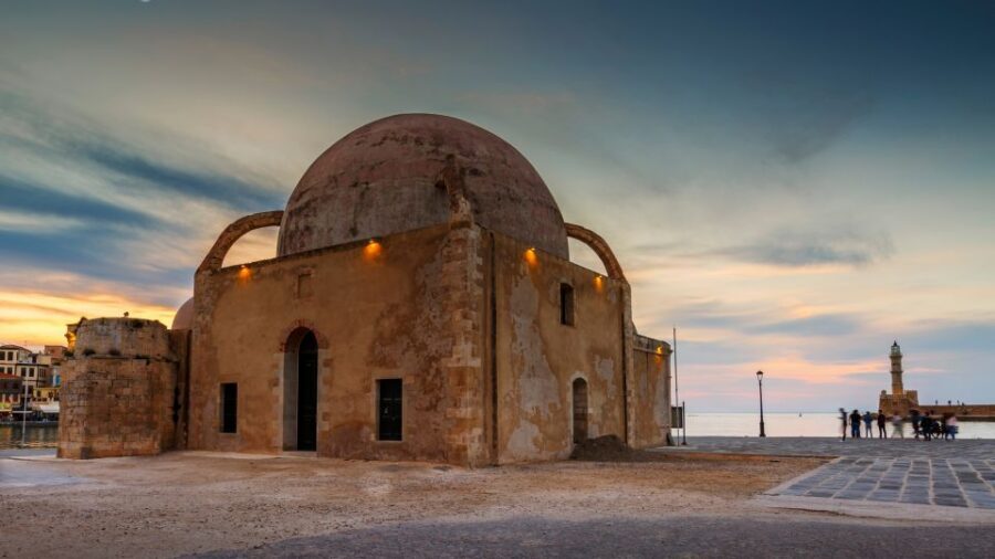 Chania: Wine, Food, and Sunset Tour with 3-Course Dinner - Wine tasting with a sommelier, then an organic three-course dinner