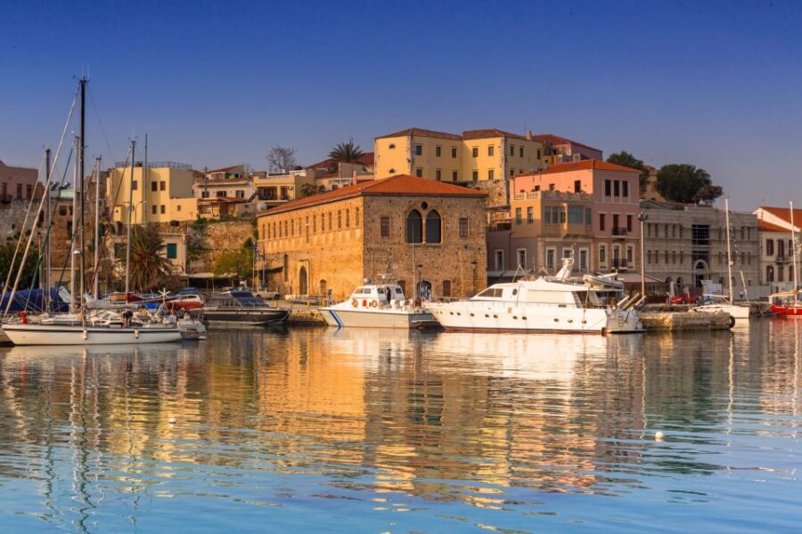 Chania: Wine, Food, and Sunset Tour with 3-Course Dinner - Sheep-milk ice cream, raki shots, and the end-of-night vibe