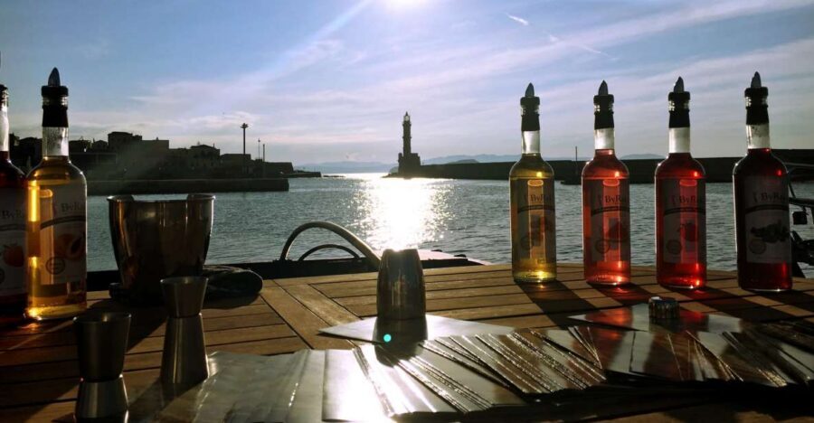 Chania: Wine, Food, and Sunset Tour with 3-Course Dinner - Getting started at Kydon: quick orientation, then off the main drag