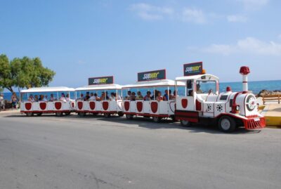 Chersonissos: Mini-Train City Highlights Tour - The old town gives the ride its character