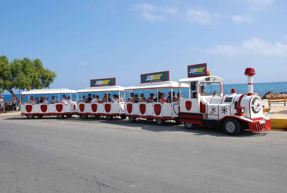 Chersonissos: Mini-Train City Highlights Tour - The old town gives the ride its character