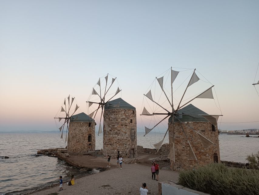 Chios: Half-Day Sightseeing Tour - Chios windmills and the first island photographs