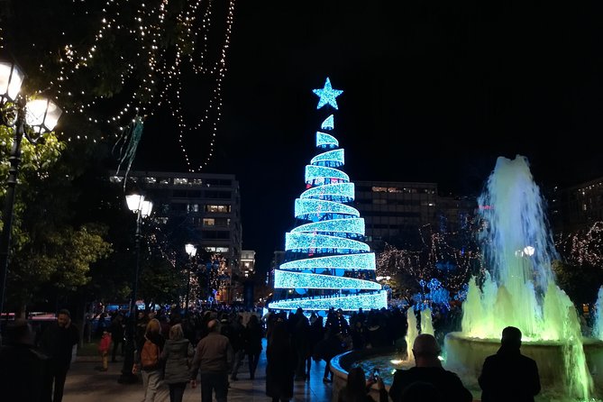 Christmas food and walking tour in Athens - Loukoumades at Agia Irini Square