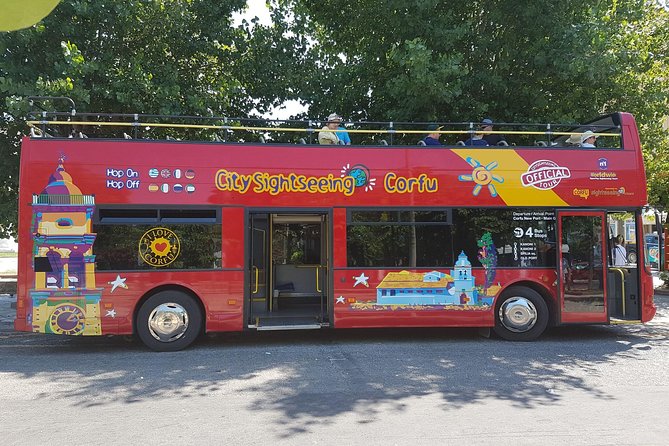 City Sightseeing Corfu Hop-On Hop-Off Bus Tour - Old Town, Spilia Square, and Spianada Square