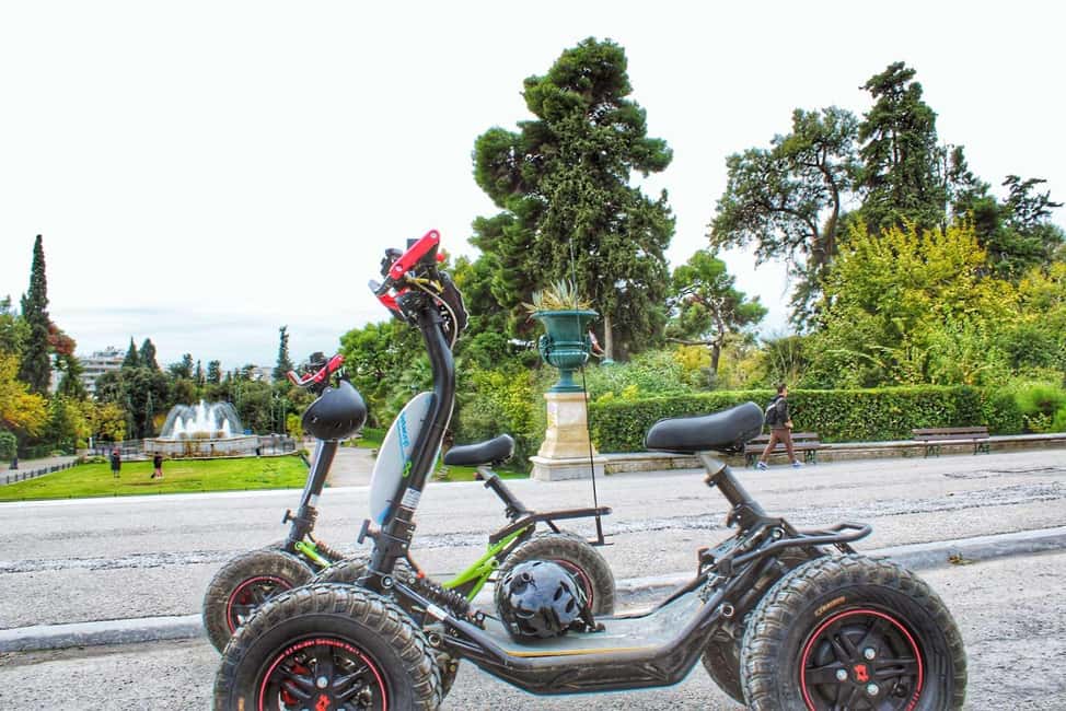 City Tour with EZRaider (4-wheeled) - Thisseio, Kerameikos, and the view toward Gazi