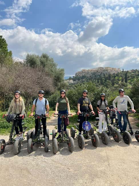 City Tour with EZRaider (4-wheeled) - Areopagus Hill and the first city views