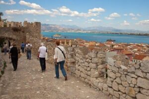 City Walking Tour of Nafplio - Land Gate and the Old City walls: Cathedral and Saint Spyridon square