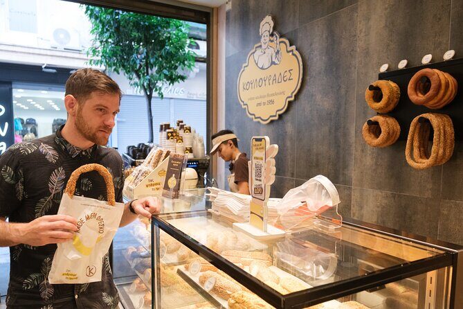 Classic Athens Food Tour with Local Drink & Market Visit - The Bakery Stop: Savory Pies and a Sensory Way to Learn