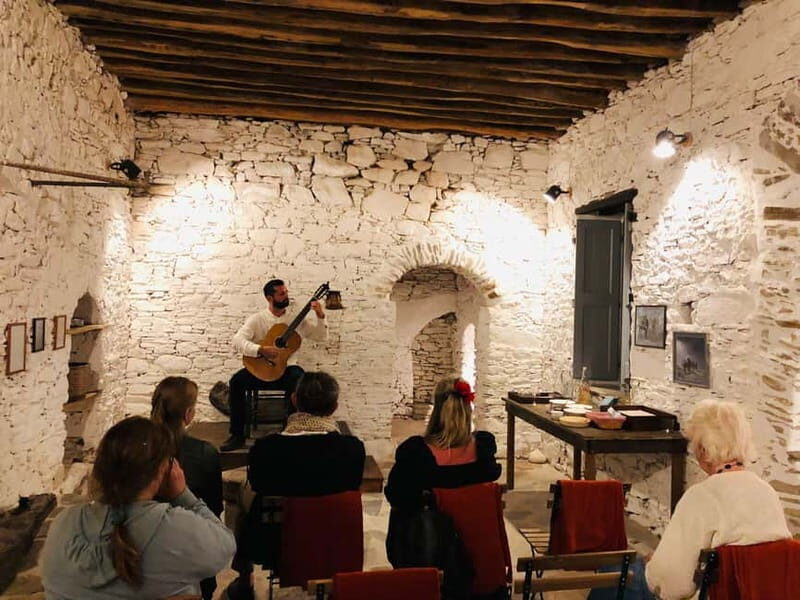 Classical guitar concert in a historic olive press - From Naxos Pickup to a Secluded Venetian Farm Setting